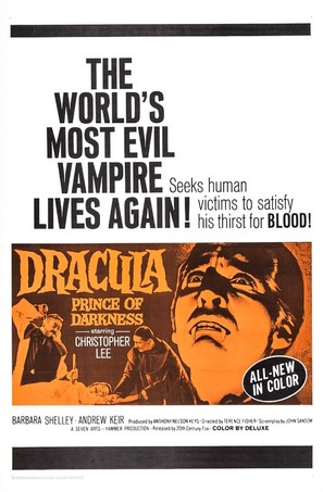 Dracula: Prince of Darkness - Movie Poster (thumbnail)