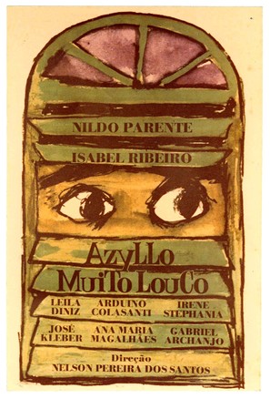 Azyllo Muito Louco - Brazilian Movie Poster (thumbnail)