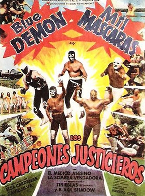 Los campeones justicieros - Mexican Movie Poster (thumbnail)
