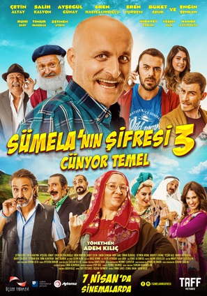 S&uuml;mela&#039;nin Sifresi 3: C&uuml;nyor Temel - Turkish Movie Poster (thumbnail)