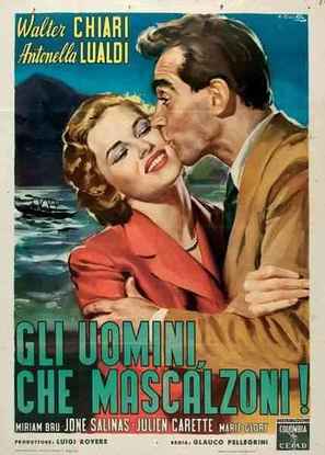 Gli uomini, che mascalzoni! - Italian Movie Poster (thumbnail)