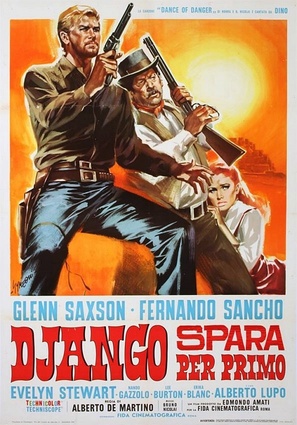 Django spara per primo - Italian Movie Poster (thumbnail)