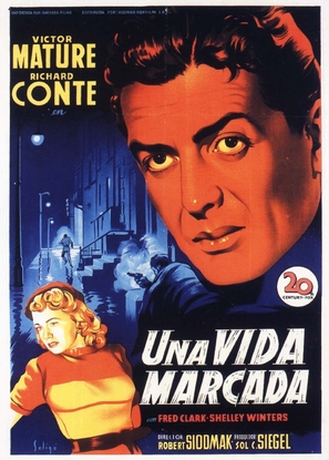 Cry of the City - Spanish Theatrical movie poster (thumbnail)