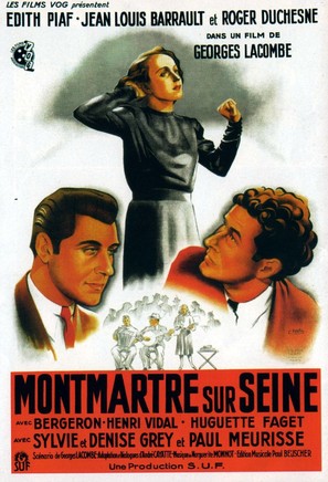 Montmartre-sur-Seine - French Movie Poster (thumbnail)