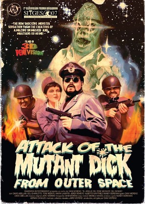 El Ataque del Pene Mutante del Espacio - Spanish Movie Poster (thumbnail)