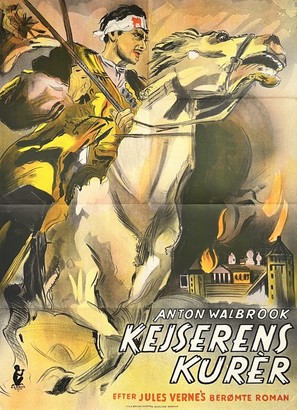 Der Kurier des Zaren - Danish Movie Poster (thumbnail)