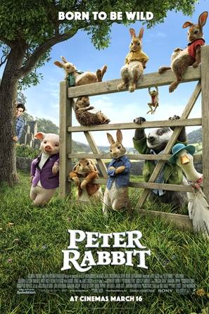 Peter Rabbit - British Movie Poster (thumbnail)