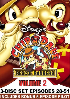 &quot;Chip &#039;n Dale Rescue Rangers&quot; - DVD movie cover (thumbnail)