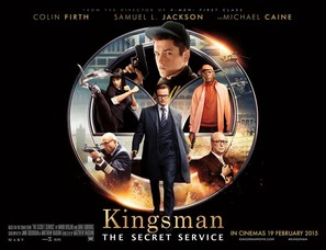Kingsman: The Secret Service - British Movie Poster (thumbnail)