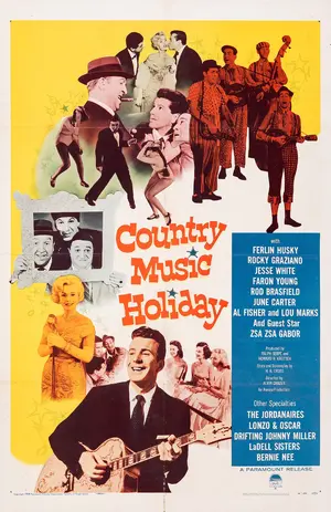 Country Music Holiday Poster