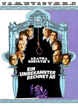Ein unbekannter rechnet ab - German Movie Poster (thumbnail)