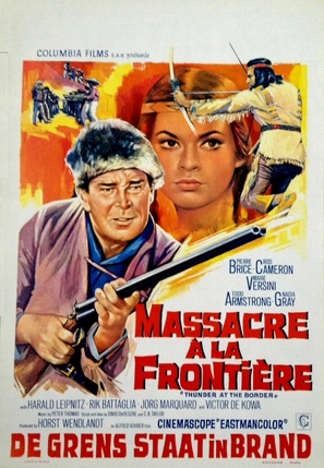 Winnetou und sein Freund Old Firehand - Belgian Movie Poster (thumbnail)