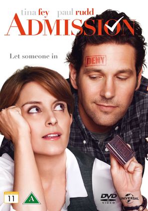 Admission - Danish DVD movie cover (thumbnail)