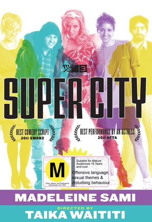 &quot;Super City&quot; - New Zealand DVD movie cover (thumbnail)