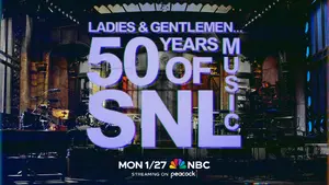 Ladies & Gentlemen... 50 Years of SNL Music Poster