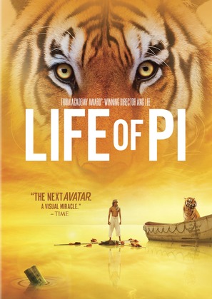 Life of Pi - DVD movie cover (thumbnail)