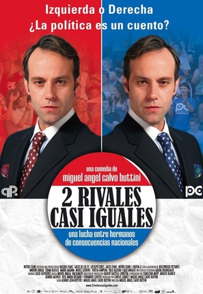 Dos rivales casi iguales - Spanish Movie Poster (thumbnail)