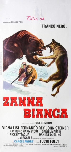 Zanna Bianca - Italian Movie Poster (thumbnail)