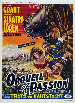 The Pride and the Passion - Belgian Movie Poster (thumbnail)