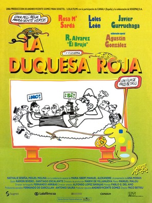 La duquesa roja - Spanish Movie Poster (thumbnail)