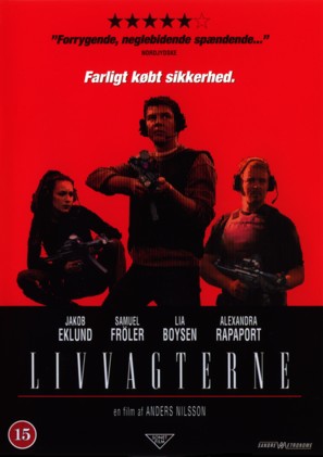 Livvakterna - Danish DVD movie cover (thumbnail)