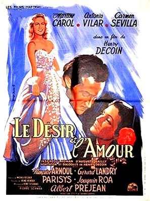 Le d&eacute;sir et l&#039;amour - French Movie Poster (thumbnail)