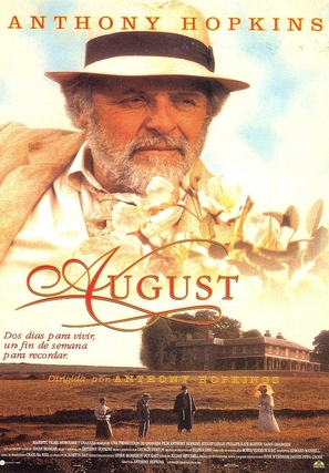 August - Spanish Movie Poster (thumbnail)