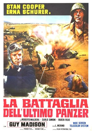 La battaglia dell&#039;ultimo panzer - Italian Movie Poster (thumbnail)