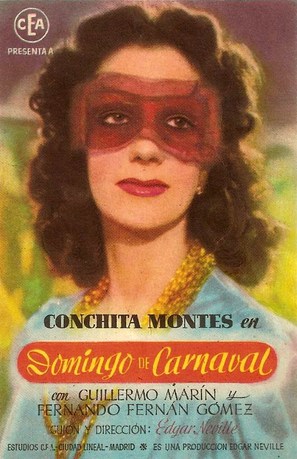 Domingo de carnaval - Spanish Movie Poster (thumbnail)
