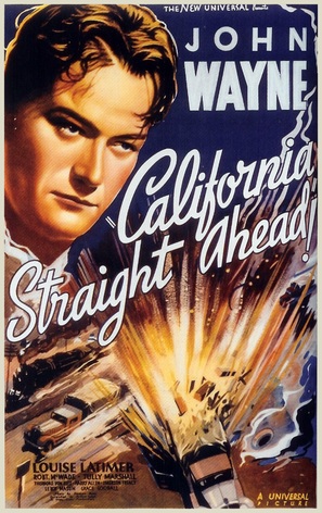 California Straight Ahead! - Movie Poster (thumbnail)