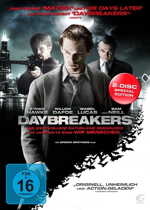 Daybreakers - German DVD movie cover (thumbnail)