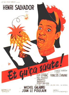 Et qu&#039;&ccedil;a saute! - French Movie Poster (thumbnail)