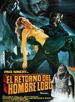 El retorno del Hombre-Lobo - Spanish Movie Poster (thumbnail)