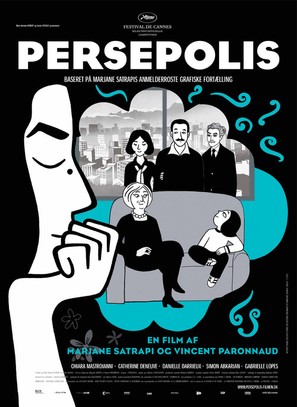 Persepolis - Danish Movie Poster (thumbnail)
