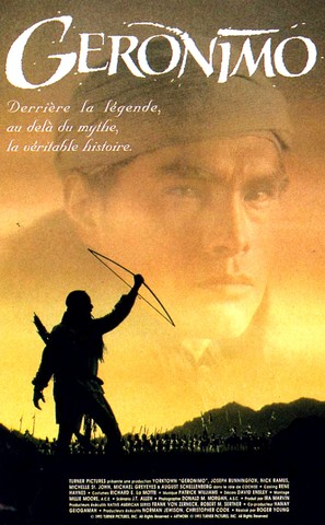 Geronimo - French VHS movie cover (thumbnail)