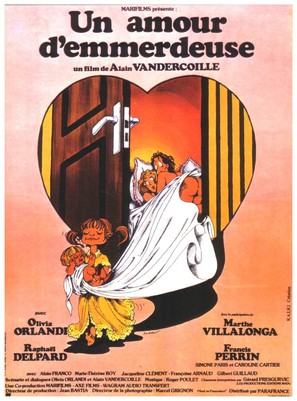 Un amour d&#039;emmerdeuse - French Movie Poster (thumbnail)