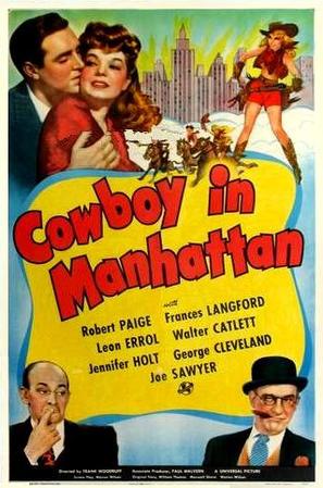 Cowboy in Manhattan - Movie Poster (thumbnail)