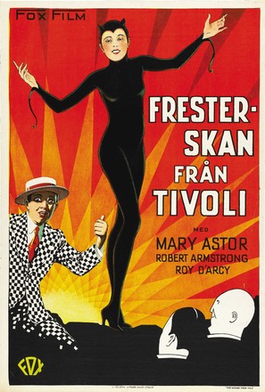The Woman from Hell - Swedish Movie Poster (thumbnail)