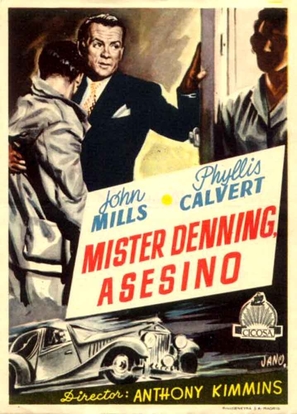 Mr. Denning Drives North - Spanish Movie Poster (thumbnail)
