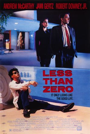 Less Than Zero - Movie Poster (thumbnail)