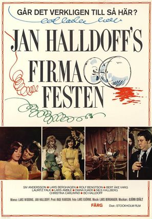 Firmafesten - Swedish Movie Poster (thumbnail)