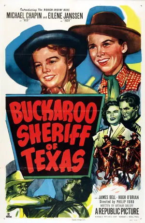 Buckaroo Sheriff of Texas Poster