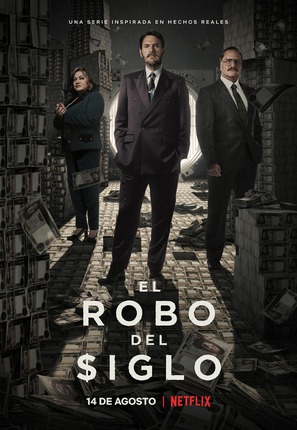 &quot;El robo del siglo&quot; - Colombian Movie Poster (thumbnail)