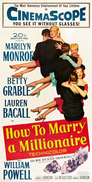 How to Marry a Millionaire - Movie Poster (thumbnail)