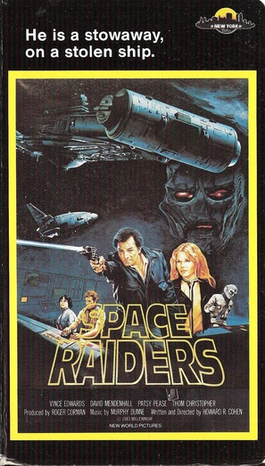 Space Raiders - VHS movie cover (thumbnail)
