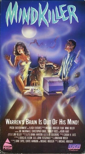 Mindkiller - VHS movie cover (thumbnail)