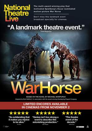 National Theatre Live: War Horse - New Zealand Movie Poster (thumbnail)