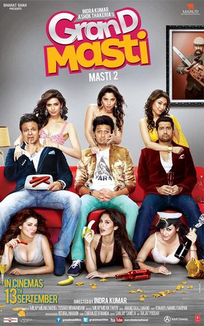 Grand Masti - Indian Movie Poster (thumbnail)