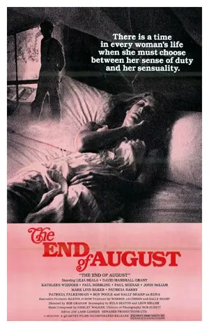 The End of August Poster