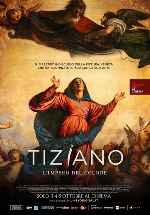 Titian. The Empire of Color - Italian Movie Poster (thumbnail)